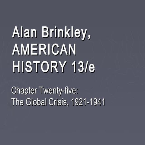 Brinkley13 ppt ch25