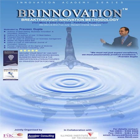 BRINNOVATION - By Praveen Gupta