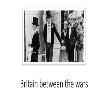 Britain between the Wars