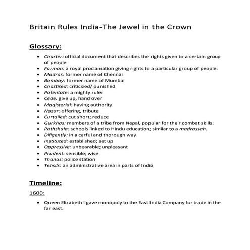 Britain rules india  final