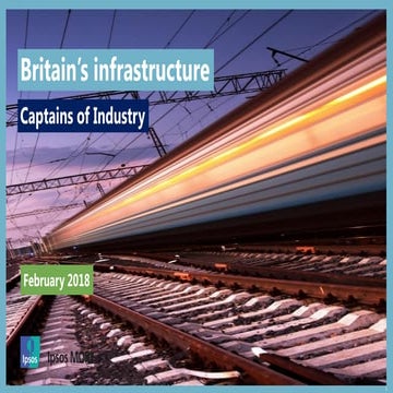 Britain's Infrastructure: Captains of Industry February 2018