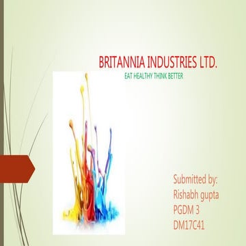 Britannia ppt