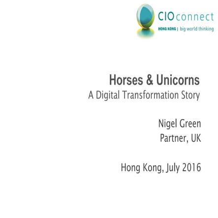 Horses & Unicorns: Britchamber july 2016