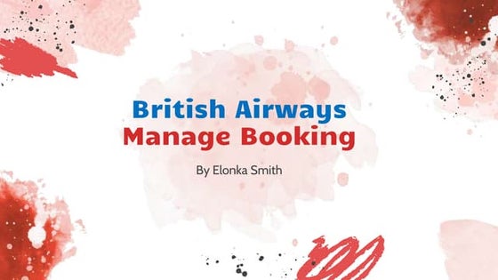 Elonka Smith Writer At British Airways