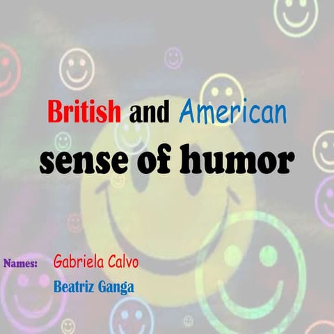 British and american humor 