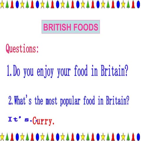 British food