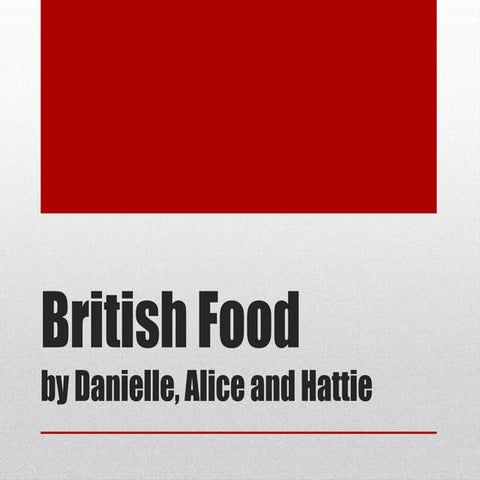 British Food