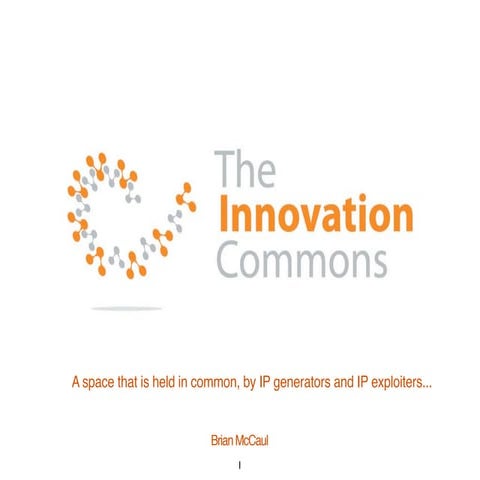 British Library Innovation Commons presentation with Stefan Lindergaad