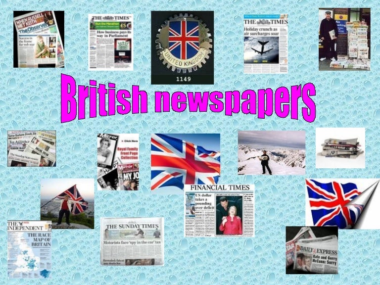 презентация British papers