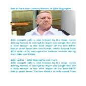 British Punk Icon Johnny Rotten.pdf
