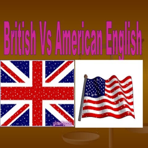 British English vs American English