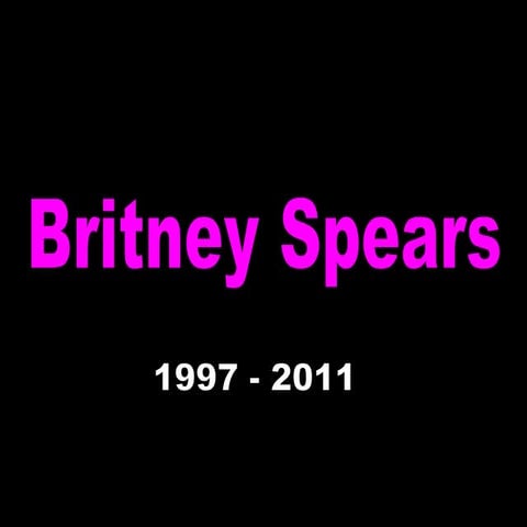 Britney spears presentation