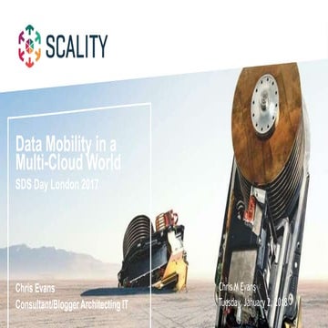 Scality SDS Day, London, 20 SEP 2017