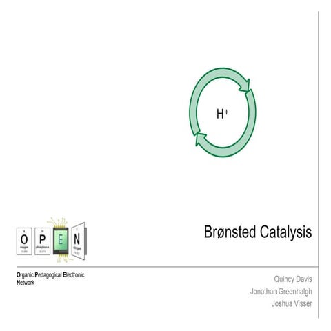Brønsted catalysis