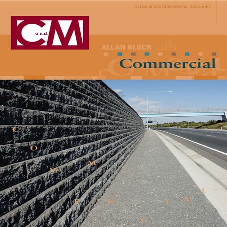 Allan block Commercial brochure