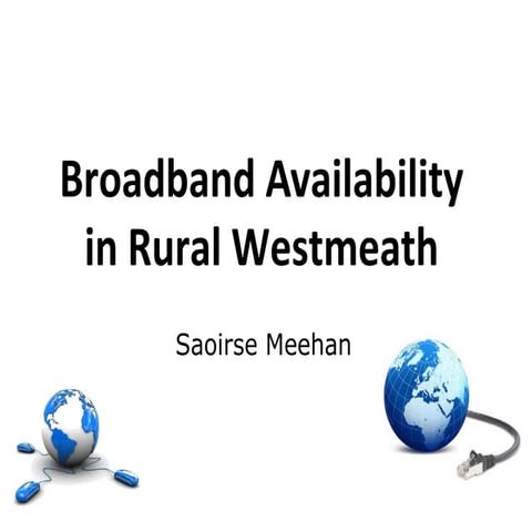 Broadband availability in Rural Westmeath