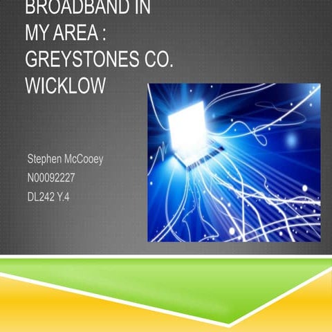 Broadband in my area