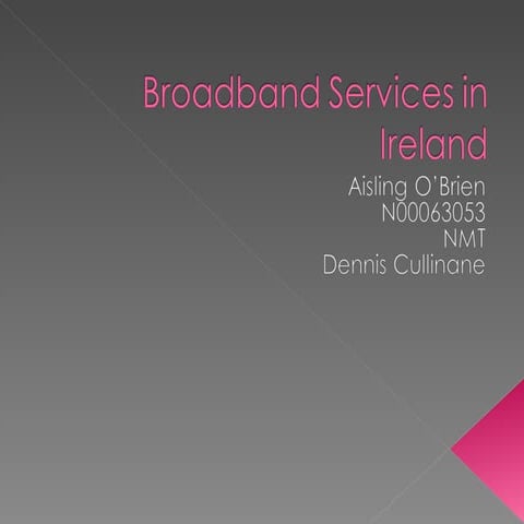 Broadband Services In Ireland[1] | PPT