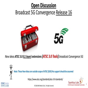 Broadcast 5G Convergence New Ideas 
