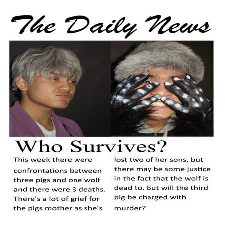 Broadsheet Front Page