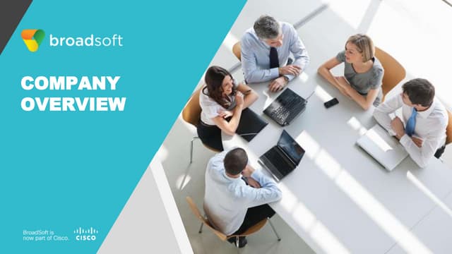 BroadSoft and Cisco Overview & Cloud Calling Solutions
