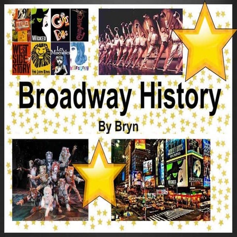 Broadway history