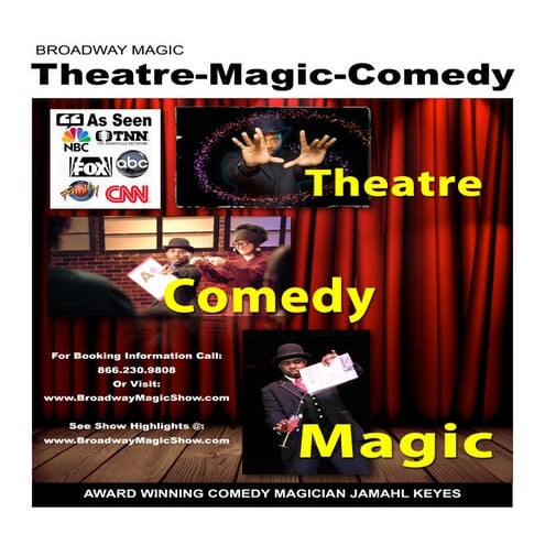 Broadway magic brochure