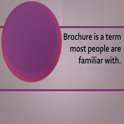 Brochure