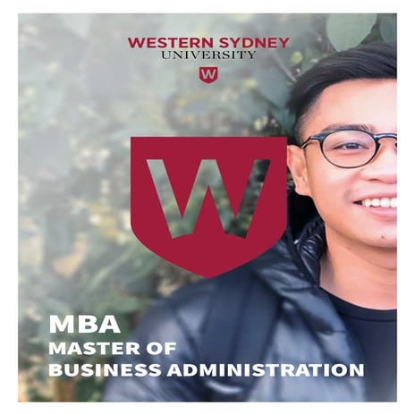 Brochure of Western Sydney MBA 2020 (English version)