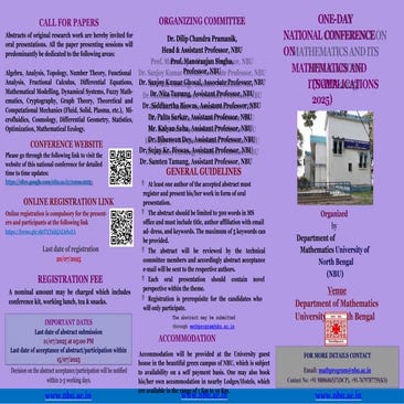 brochure is ready for the event in techniques