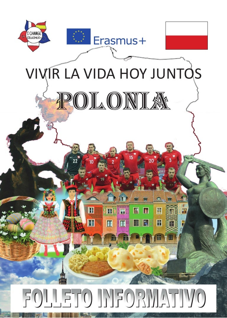 Brochure about Poland in Spanish
