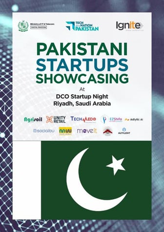 Pakistani Startups Showcase - DCO - Saudi Arabia