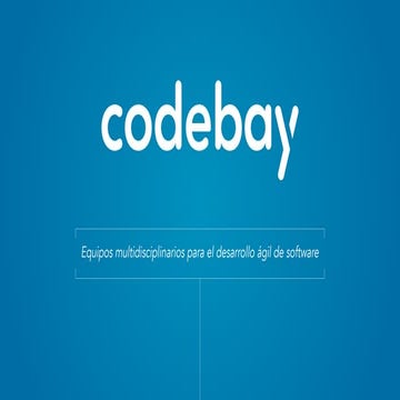 Brochure de Codebay para desarrollo de software