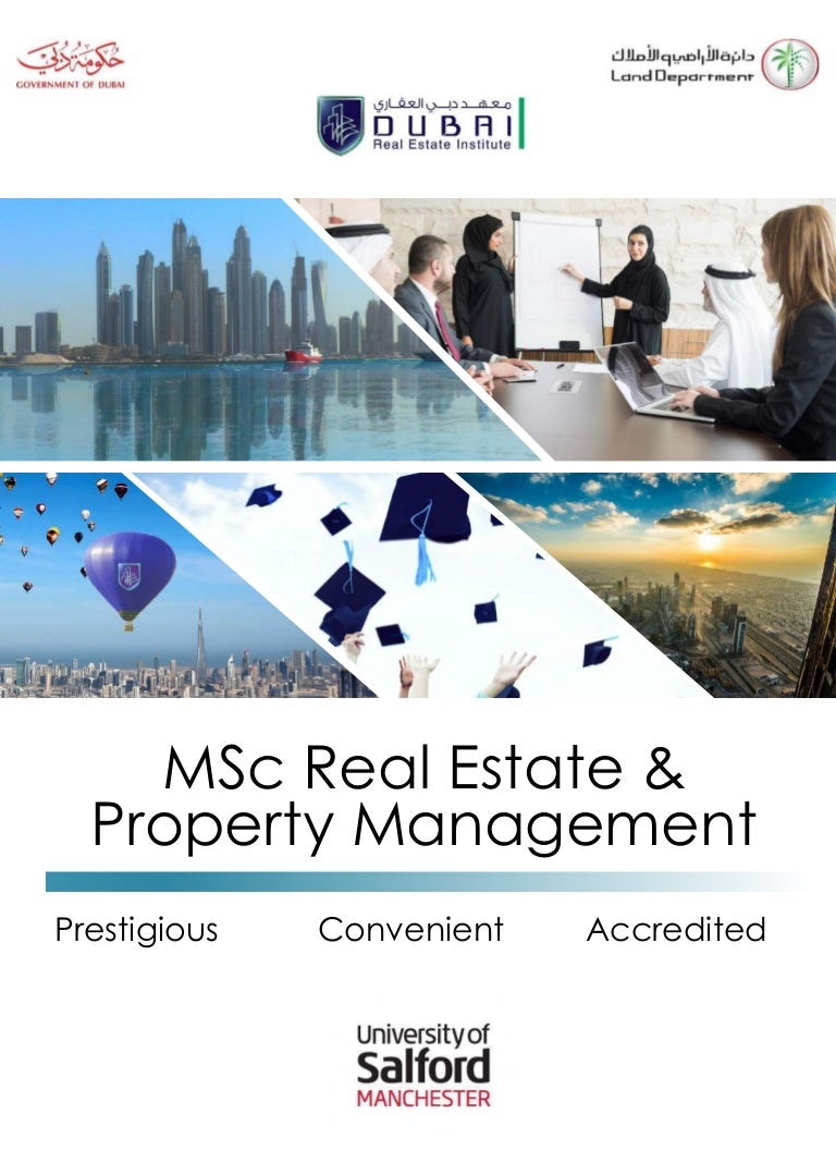 MSc Real Estate & Property Management
