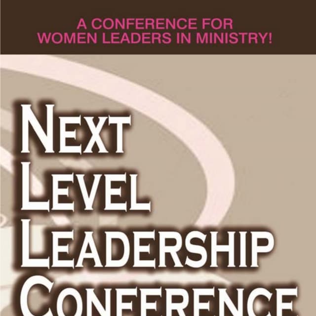 Brochure for Leadership Conference