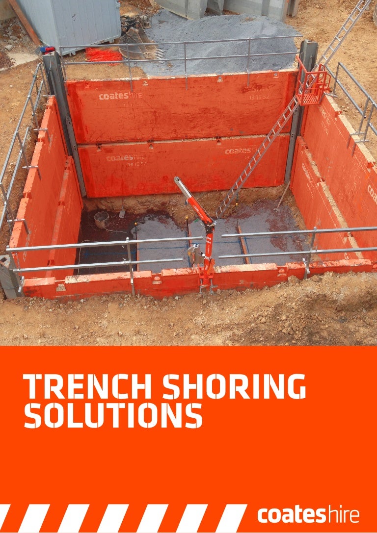 Coates Hire Trench Shoring Solutions