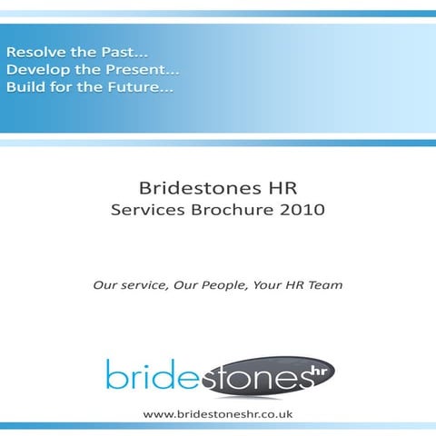 Bridestones HR Brochure 2010