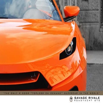 Savage Rivale Roadyacht GTS