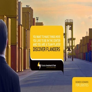 Activity Guide Logistics: Business Scenarios for Logistics in Flanders