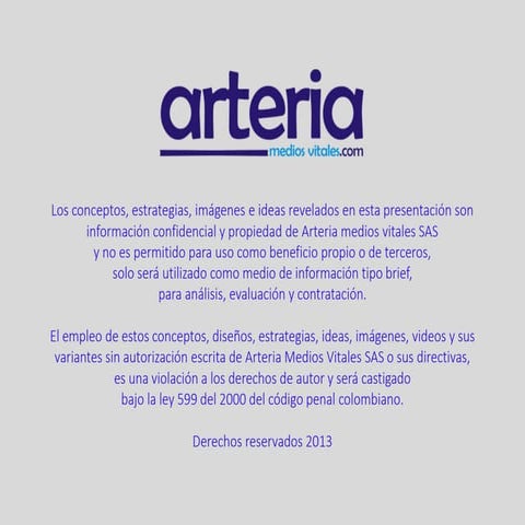 arteria medios vitales