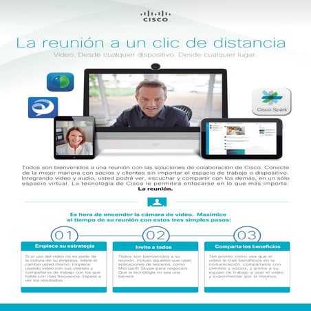 Brochure Colaboracion la reunion a un clic de distancia