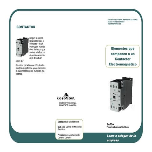 Brochure contactor | PDF