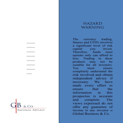 Brochure de caratulas