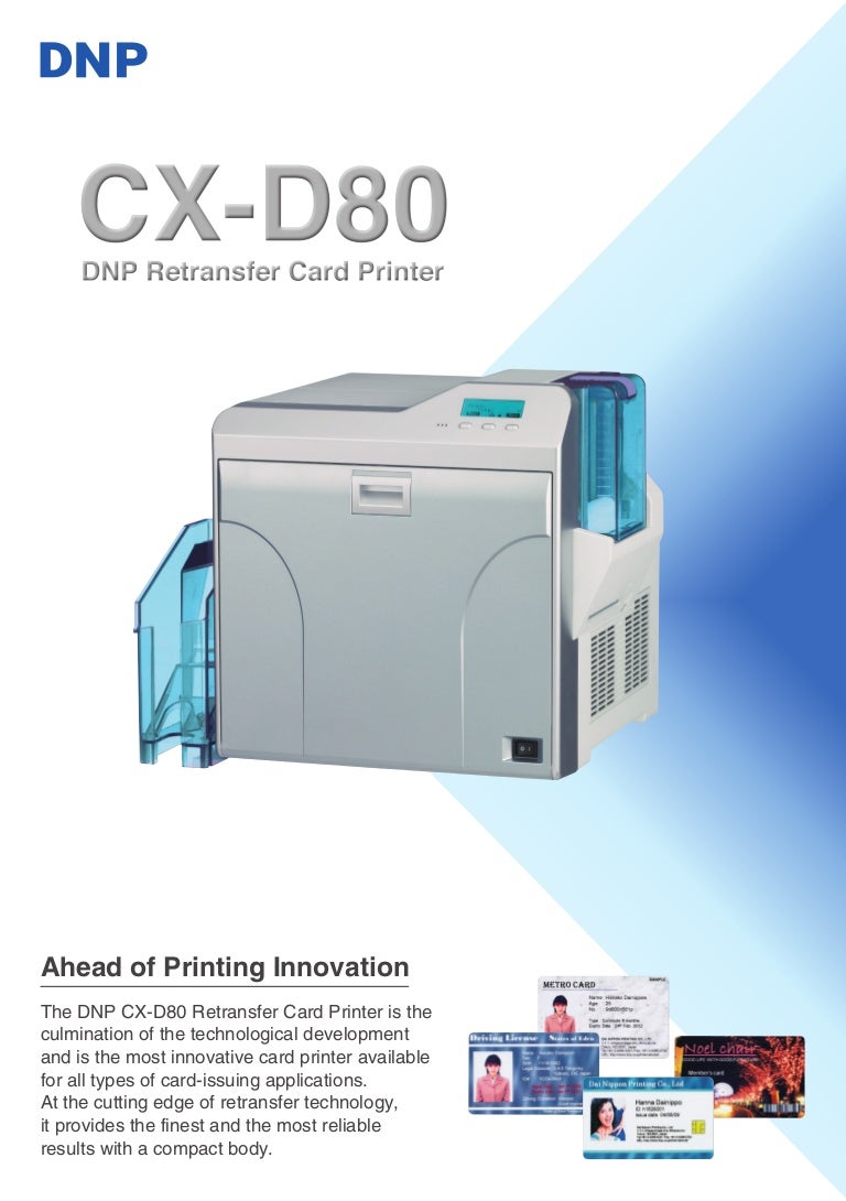 DNP CXD80 PDF