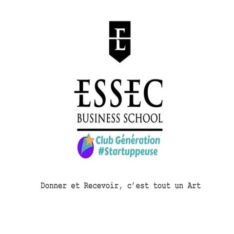 Club Génération  #Startuppeuse avril 2019