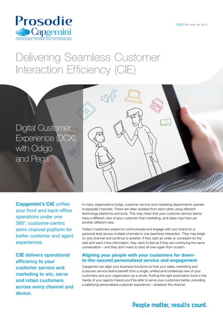 Delivering Seamless Customer Interaction Efficiency (CIE)
