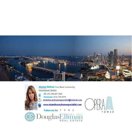 Opera Tower Brochure English