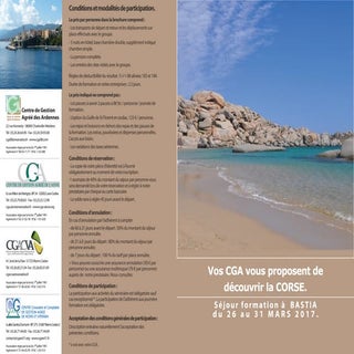 Séminaire BASTIA 2017
