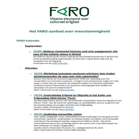 BROCHURE FARO-Meerstemmigheid | PDF