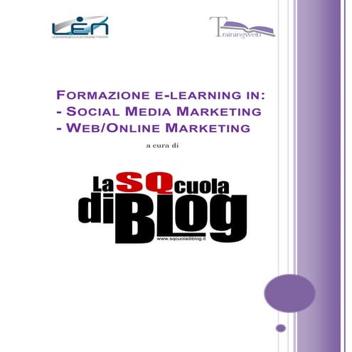 Brochure master online social media marketing e web marketing - Trainingweb
